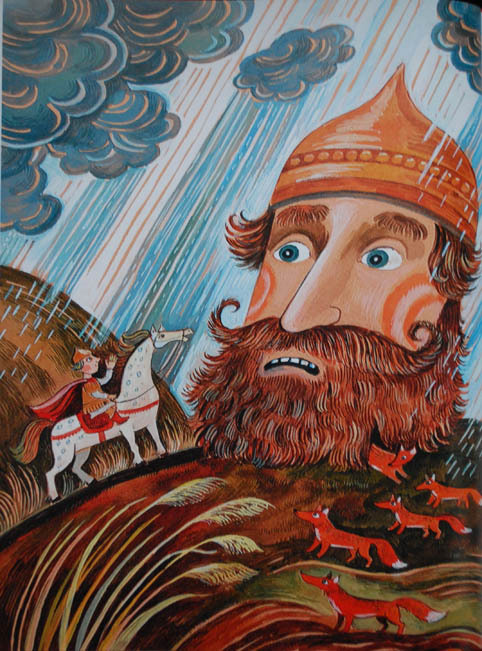 Иллюстрация Андрей Усачев "Еруслан Лазаревич" (12) в