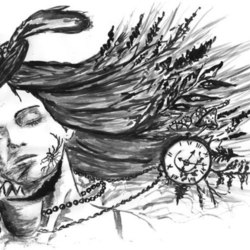 Иллюстрация в книге стихов