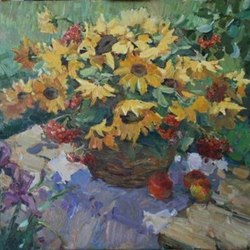 Подсолнухи