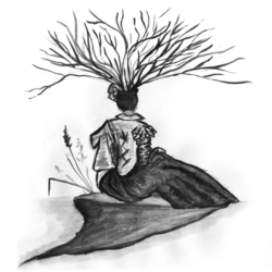 Иллюстрация  к  стиху в альманахе