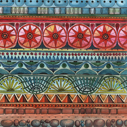 закат на море