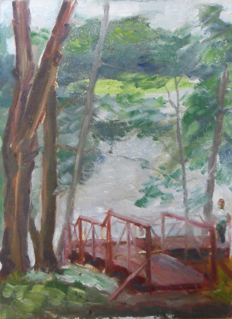 bridge in Durasov farmstead