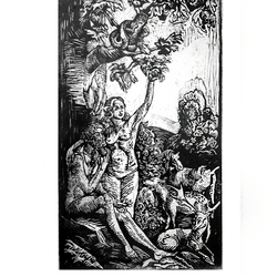 фрагмент с гравюры Лукаса Кранаха Старшего