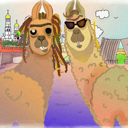 Ламы в шляпах