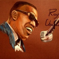 портрет Рэя Чарльза