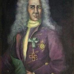 Репродукция картины Никитина И.Н. "Портрет канцлера Г. И. Головкина"