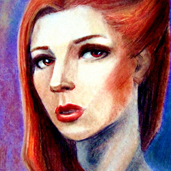 Портрет пастелью