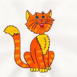 Веселый кот