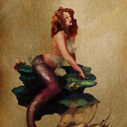 Pin Up Mermaid