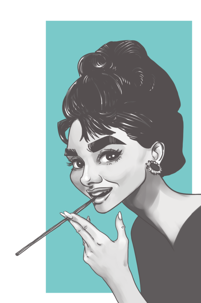 Одри Хепберн Графика. Audrey Hepburn illustration. Одри Хепберн рисунок Графика. Одри Хепберн арт б.