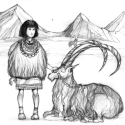 Mountain tribe girl