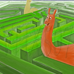 Llamas in a Maze