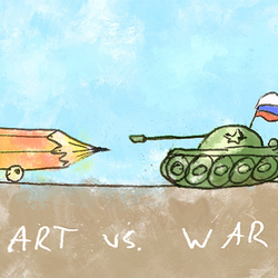 Art vs war