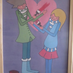 30х40 Первая любовь