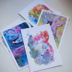 открытка "Босиком"