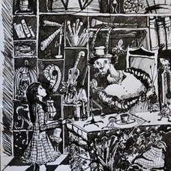 Алиса в зазеркалье.