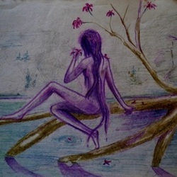 Русалка лесного озера.