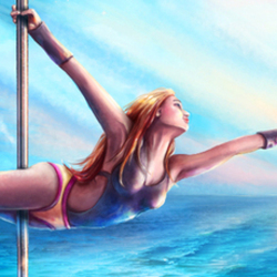 Иллюстрация для сайта федерации Pole Dance
