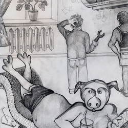 Жаркий вечер