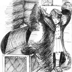 Иллюстрация к сказке "Лёля в деревне"