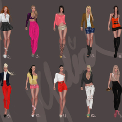 fashion illustrations #2