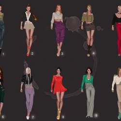 fashion Illustrations #3