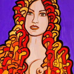 Знак вопроса (автопортрет)