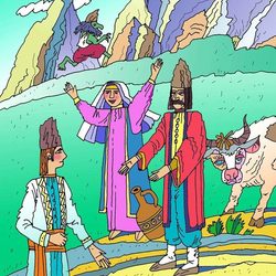 иллюстрация к армянской сказке