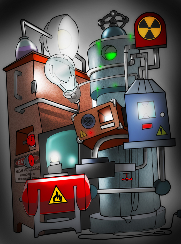 Иллюстрация Laboratory в стиле 2d | Illustrators.ru