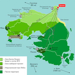 Карта-Инфографика о.Бинтан