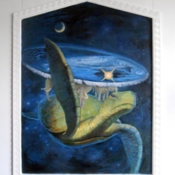 Роспись стены ЧЕРЕПАХА