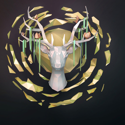 Lowpoly deer