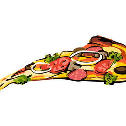 Кусочек пиццы