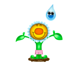 Весёлая ромашка