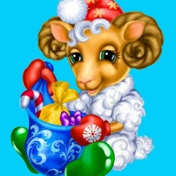 Новогодний барашек