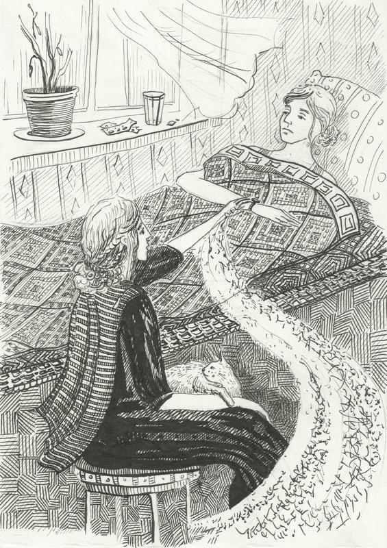 Сказка о часах. Иллюстрация к произведению Л. Петрушевской. № 3