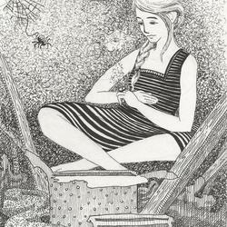 Сказка о часах. Иллюстрация к произведению Л. Петрушевской. № 2