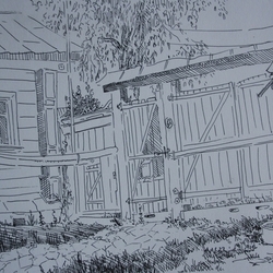 Деревенский дворик. 2013