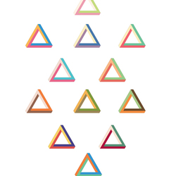 Композиция из невозможных треугольников №2