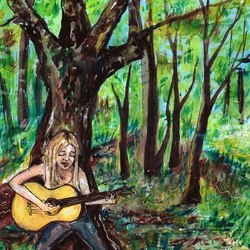 парк и гитара