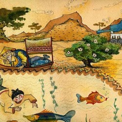 Иллюстрация к Китайской сказке