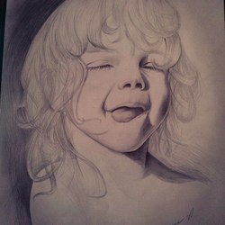 Девочка с языком)