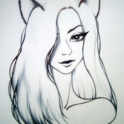 портрет девушки 1