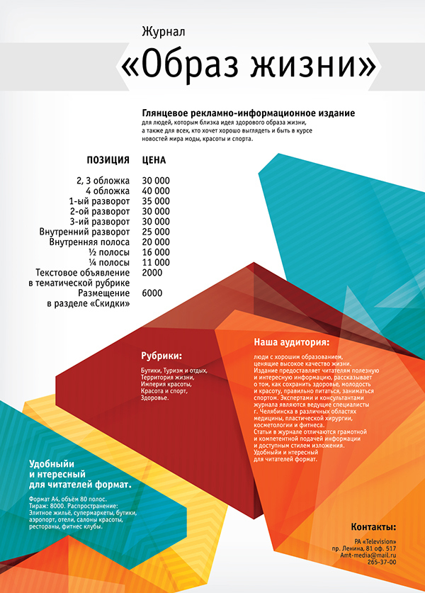 Коммерческое предложение на проектирование интерьера