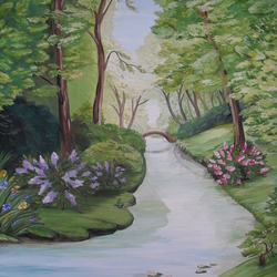 Лесной ручей