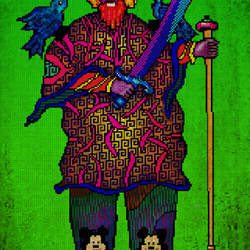 Wotan pxl art