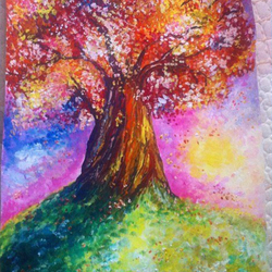 Сказочное Осеннее Дерево