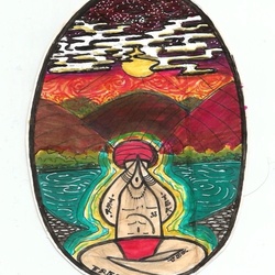 Индийский монах