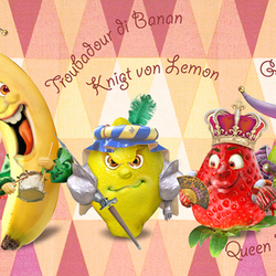 персонажи фрукты