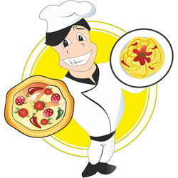 Логотип (иллюстрация) повар